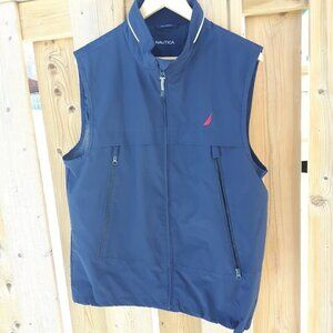 Nautica Sleeveless Vest Jacket, Classic Fit, Sport Golf Polo Sailing Adventure
